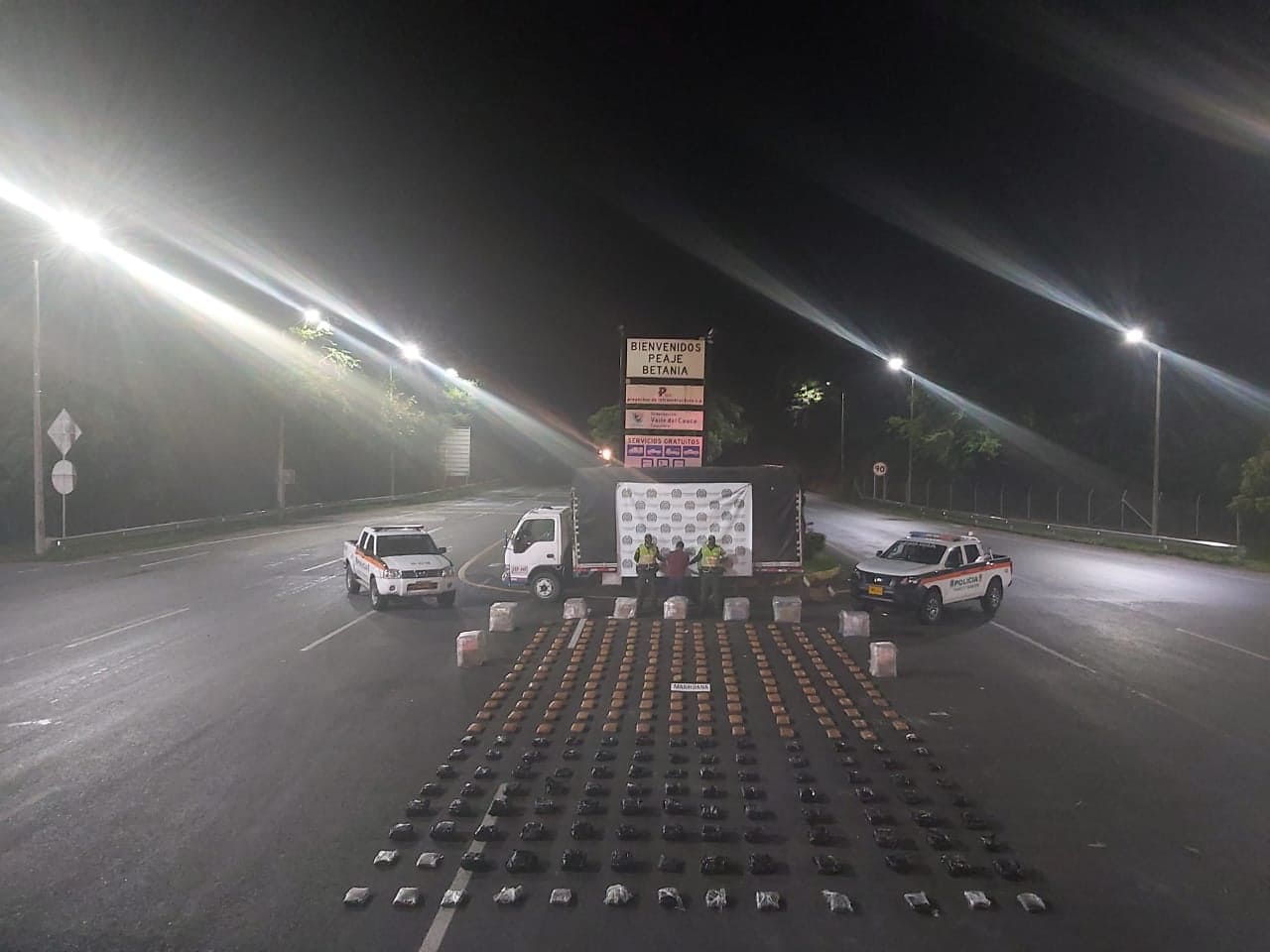 Captura de una persona por tráfico de estupefacientes