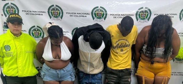 capturados con estupefacientes 