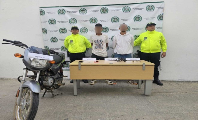 Capturado en el municipio de Sampues alias 'Jhon Bairon', alias 'El Chacal' y alias 'Piolin' presuntos integrantes del Clan del Golfo 