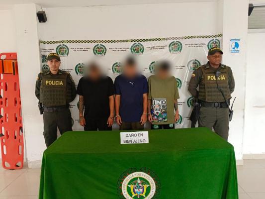 capturados en flagrancia 