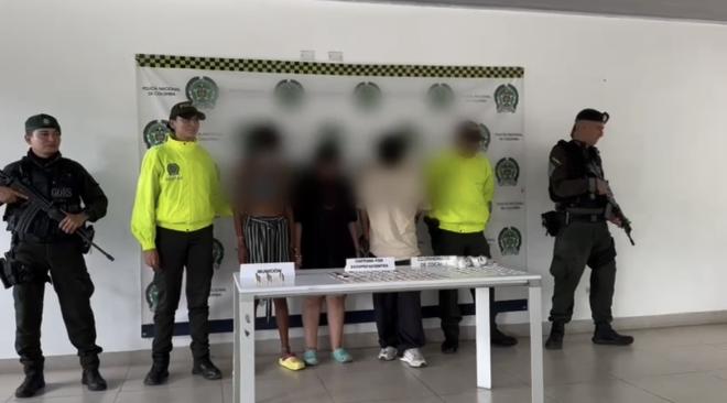 capturados en flagrancia 