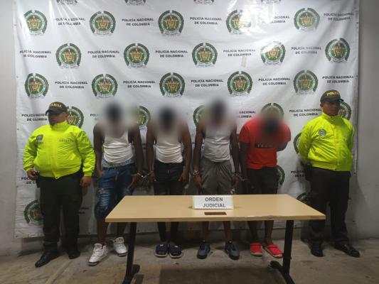 capturados integrantes del grupo Los Shottas