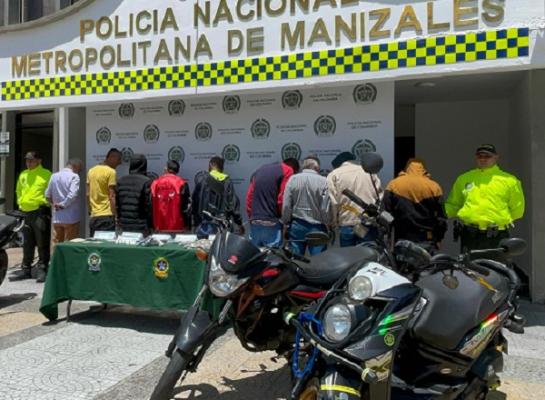 En la operación Center fueron capturadas nueve personas