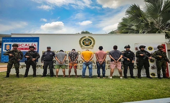 Capturados por apoderamiento de hidrocarburos