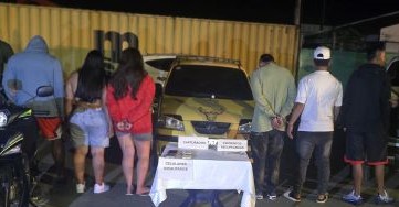 Seis personas capturadas por hurto en la vía Buenaventura – Buga