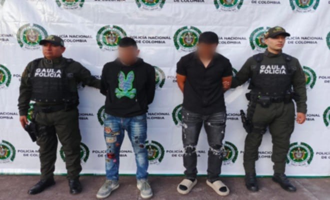 Capturados dos presuntos secuestradores en Pitalito 