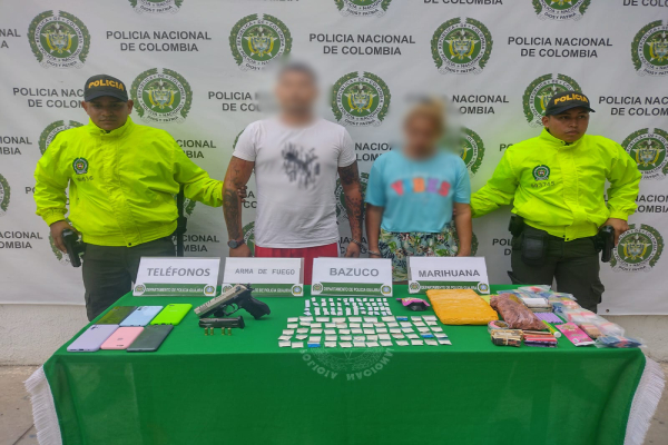 capturados estupefacientes