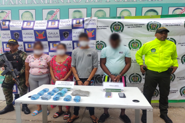 capturados por estupefacientes