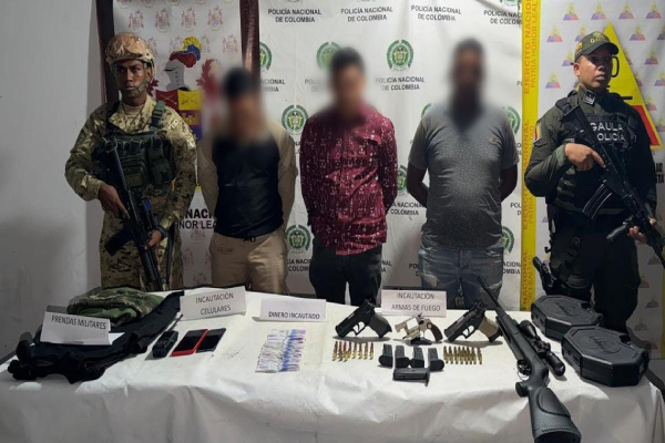 Gaula de la Policía Nacional rescata a un ciudadano en Maicao