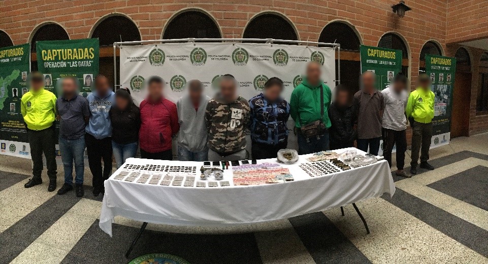 Capturados grupo delincuencial 'los adobe'