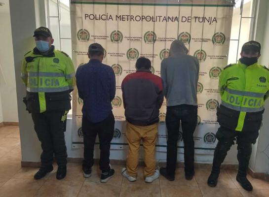 Capturados por hurto calificado