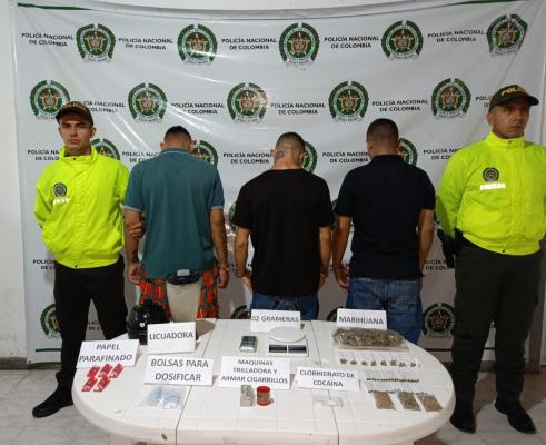 Comercializaban sustancias estupefacientes en el municipio de San Martín Meta