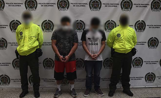 capturados por homicidio