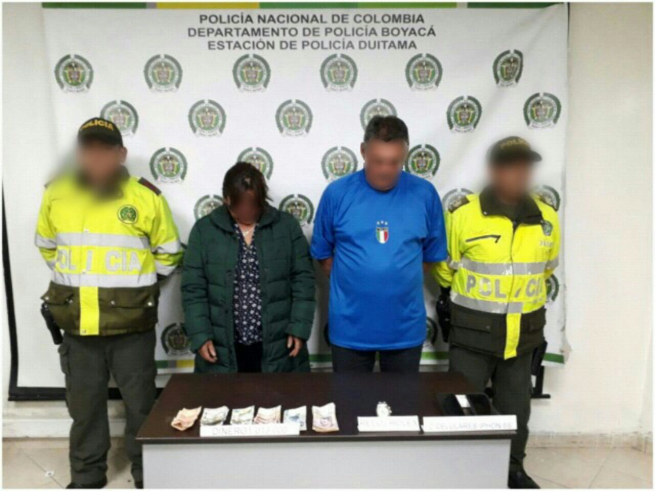 Capturados por hurto en Duitama 