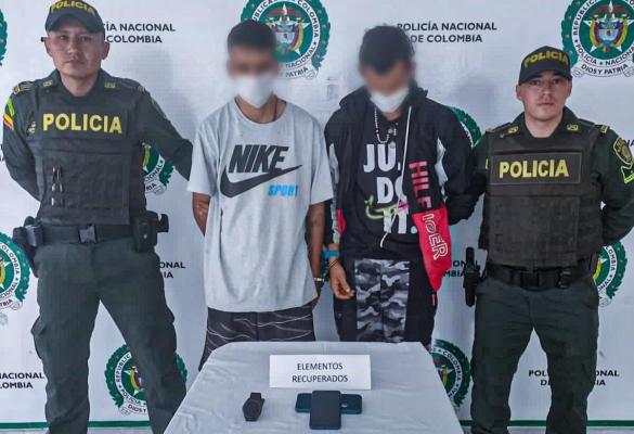 Capturados por hurto 