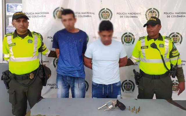 Incautada arma de fuego de fabricación industrial calibre 38