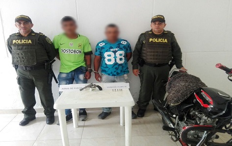 La acción policial se llevó a cabo en el municipio de San Andrés de Sotavento