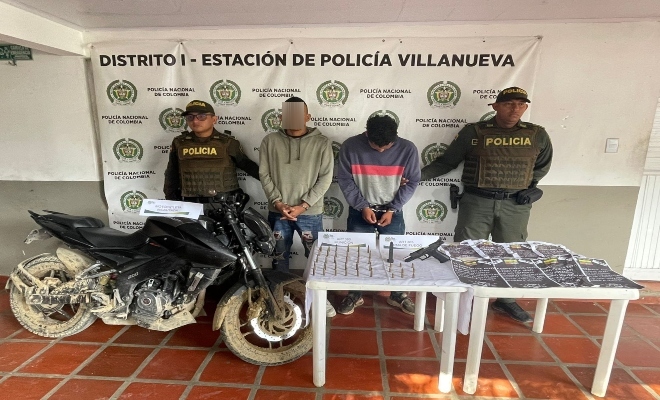 Capturados dos presuntos sicarios de la banda "Los Salsas Mexicanos"