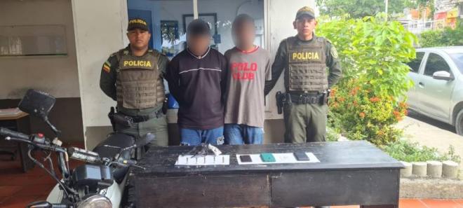 Policía de Cartagena captura a responsables de hurtos en barrios aledaños al sector los Cuatro Vientos