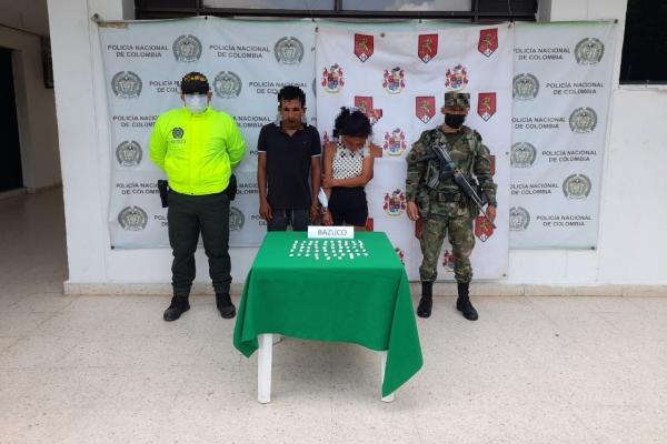 Capturados en el municipio de Gamarra