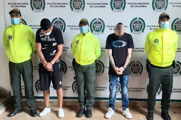 Capturados por homicidio y por trafico de drogas