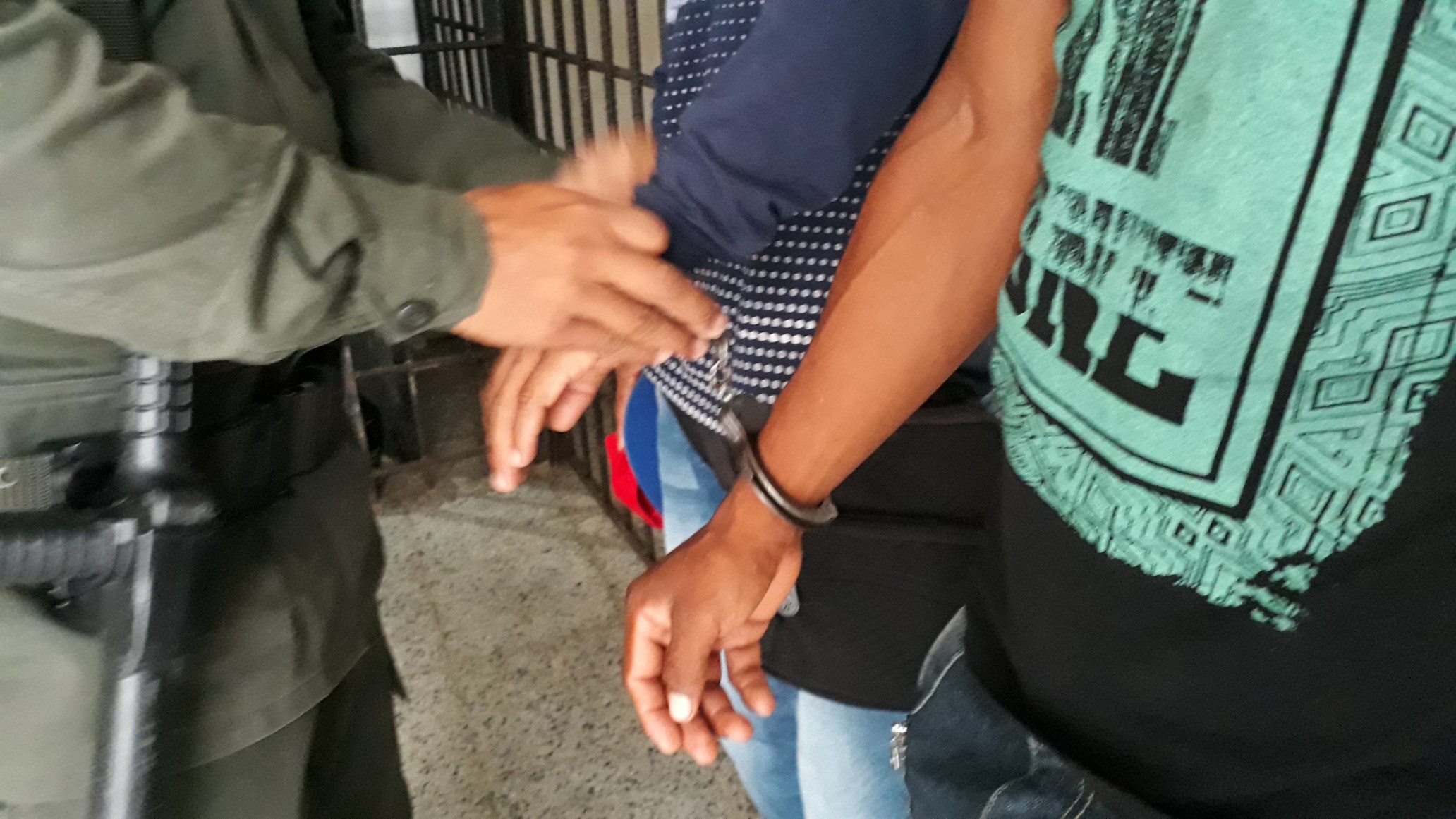 Una vez atendidos por medicina legal fueron judicializados 