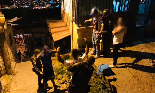 Nueve personas han sido dejadas a disposición de las autoridades judiciales por el delito de hurto en lo corrido del año