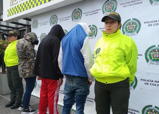 Capturados por hurto calificado