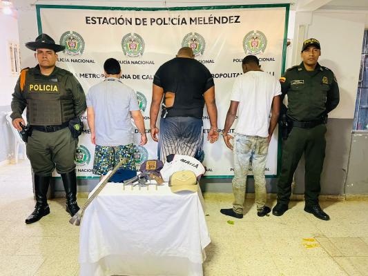 Capturados por hurto 