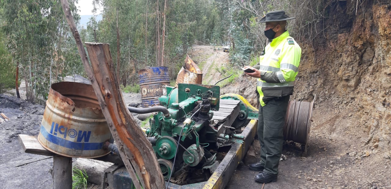 Capturados ejerciendo labores de minería ilegal