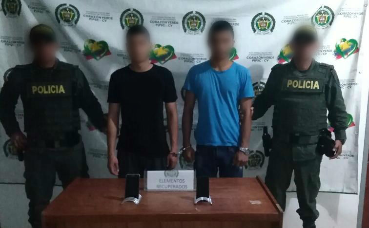 Capturadas dos personas en flagrancia por receptación 