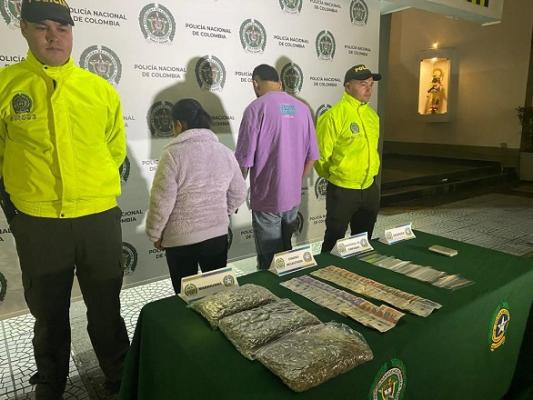 Capturados por tráfico de estupefacientes