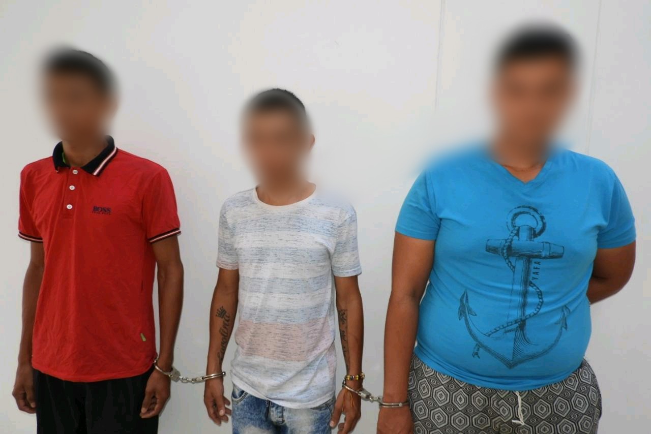 Capturados por porte ilegal armas de fuego 