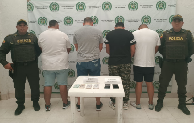 Capturados presuntos fleteros en Sincelejo