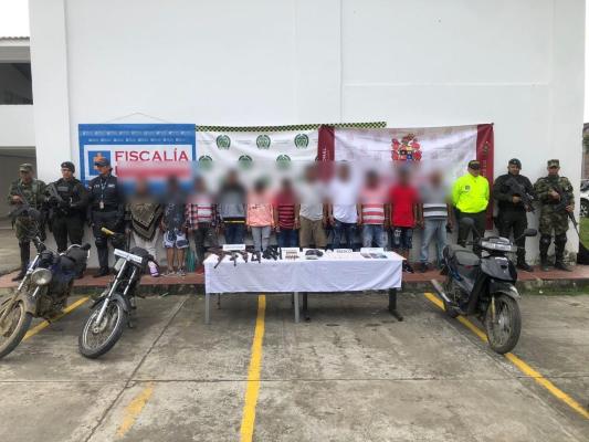 capturados en flagrancia