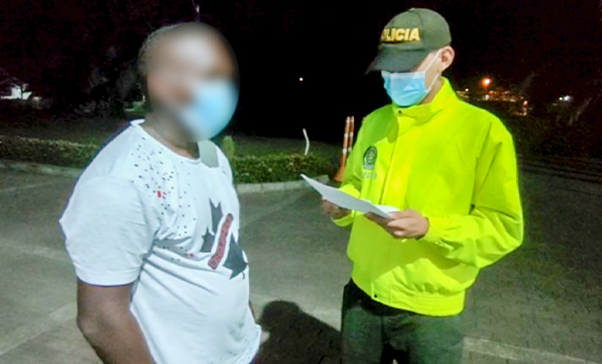 Cayó ‘Halcón’ responsable del homicidio de un líder indígena en Chocó