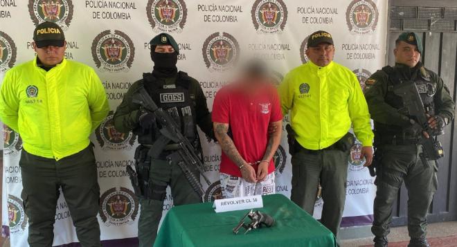 Presunto asesino del señor "Jhon Anderson Mosquera"