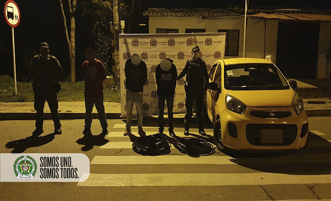 capturas e inmobilización de vehículo