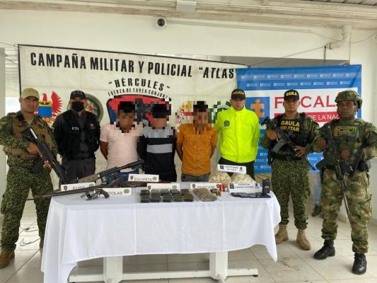 Capturados en la Guayacana 