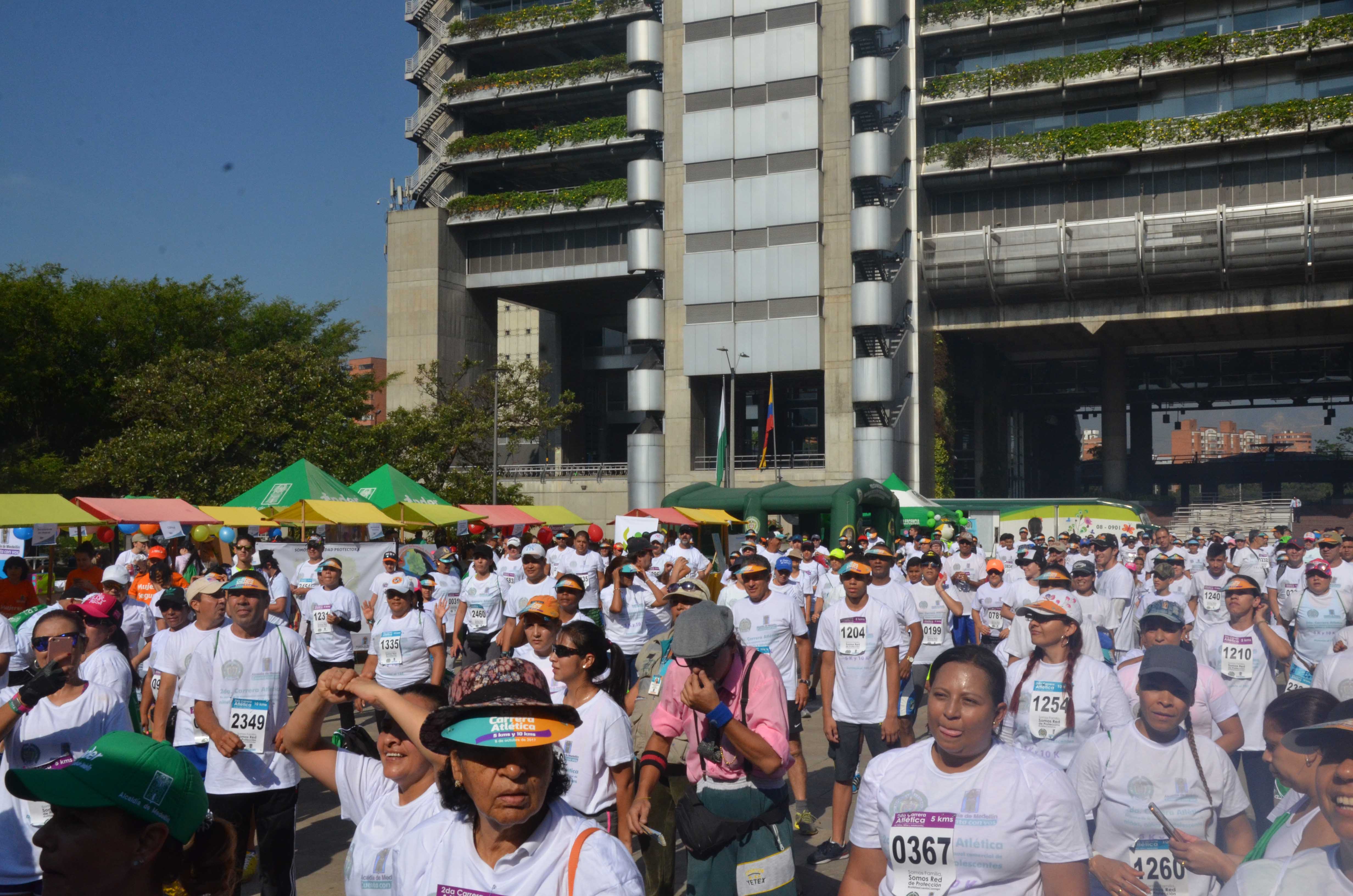 Participación ciudadana en segunda gran carrera atlética 5 y 10kms