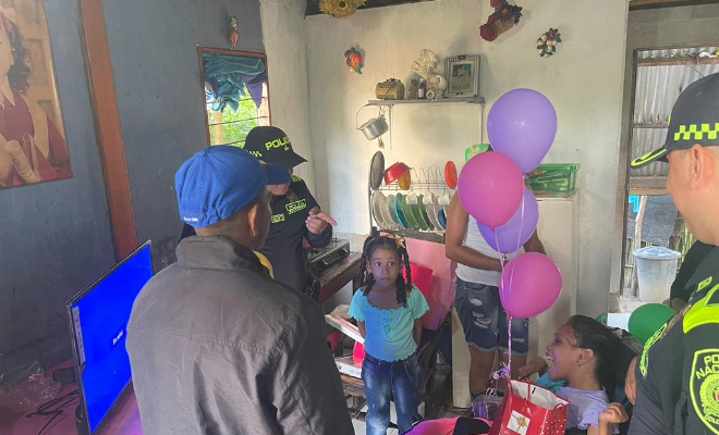 Casa de la niña en el municipio de Talaigua Nuevo