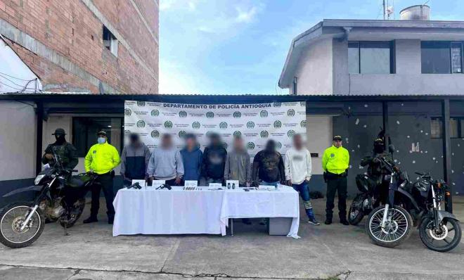 Entre los capturados se encuentra un hombre conocido como Viveros