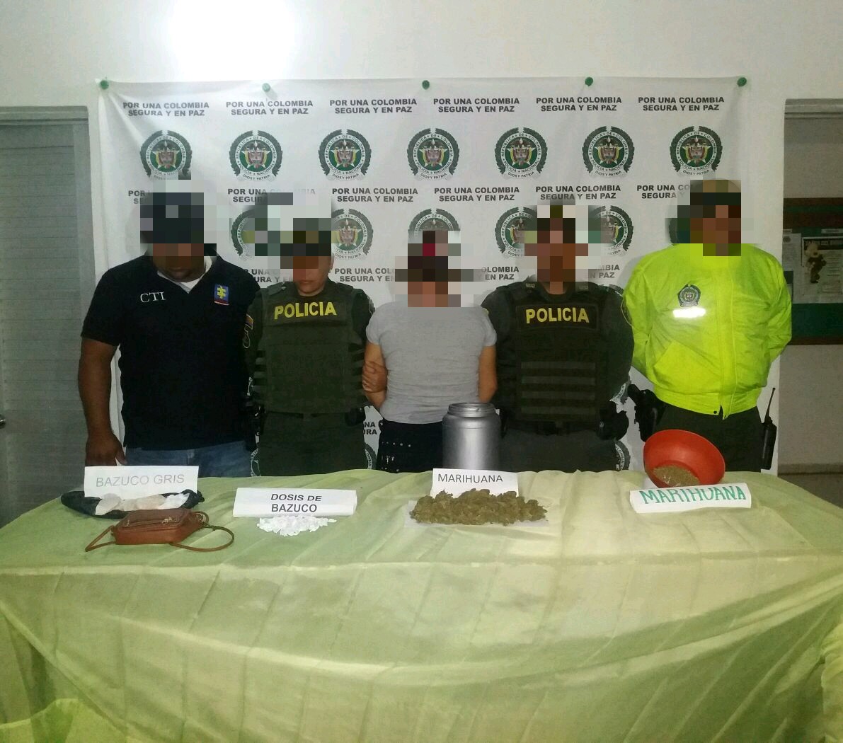 Cayó con droga en su casa