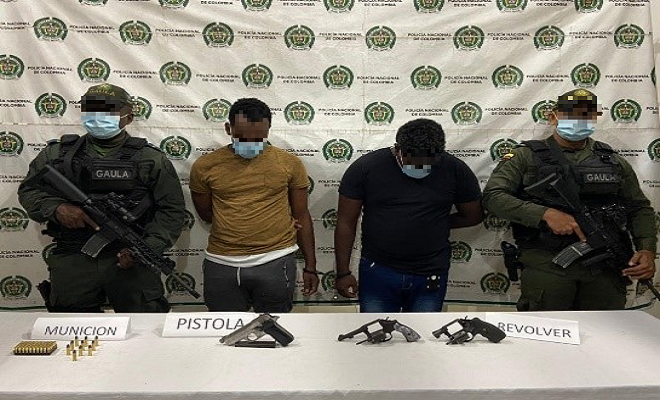 Cayó el transportador de las armas de fuego