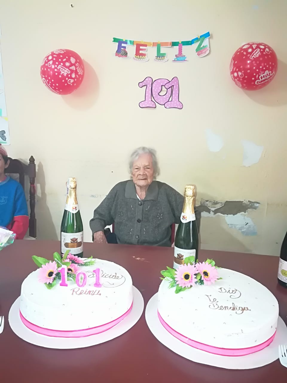 Celebramos los 101 años de la abuela Benedicta