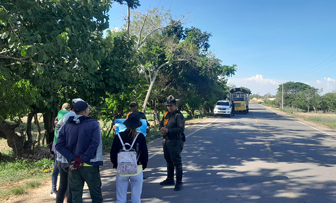Charlas de sensibilización sobre el medio ambiente.