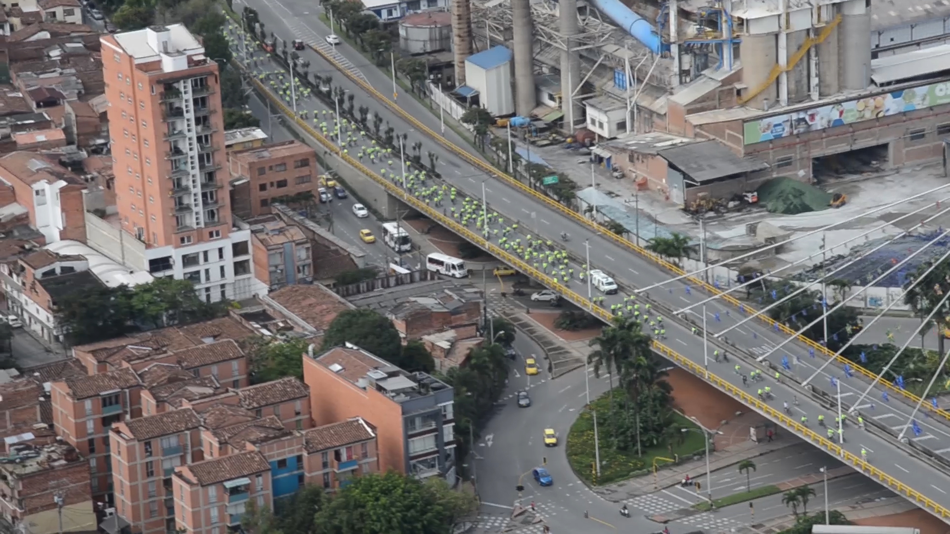 Participantes primer ciclo paseo familiar área metropolitana 