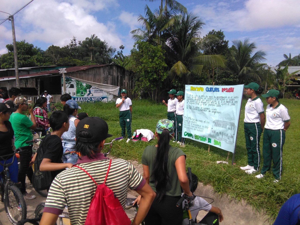 Los niños, niñas,  adolescentes y jóvenes son los dinamizadores de esta iniciativa 