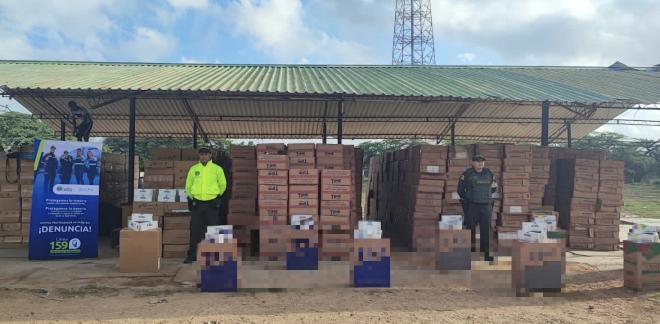 Al descubierto quedó bodega clandestina donde eran almacenados. 