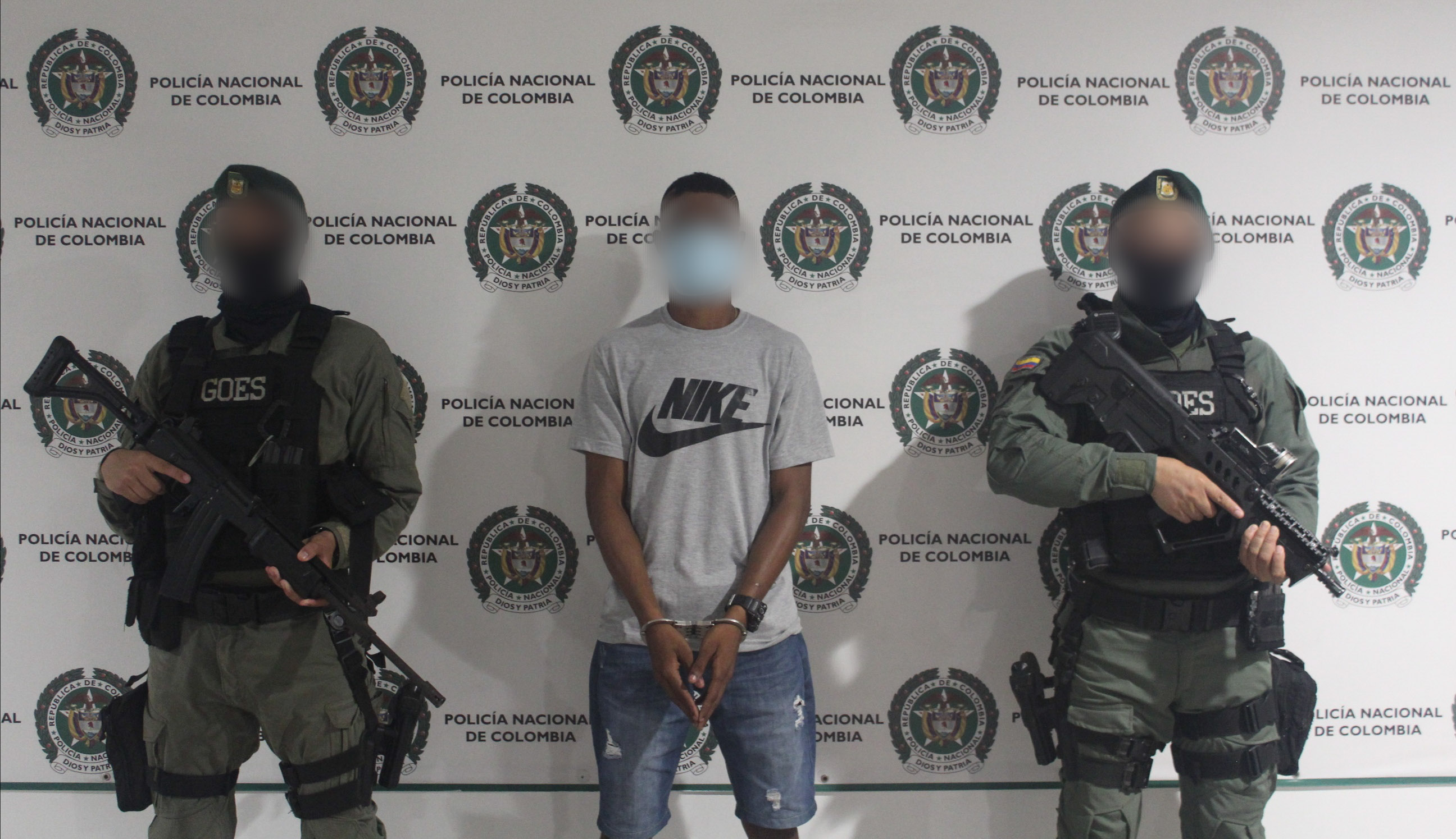 Mediante operación ‘Zafiro’ se logró la captura de un hombre por los delitos de homicidio y porte ilegal de arma de fuego.